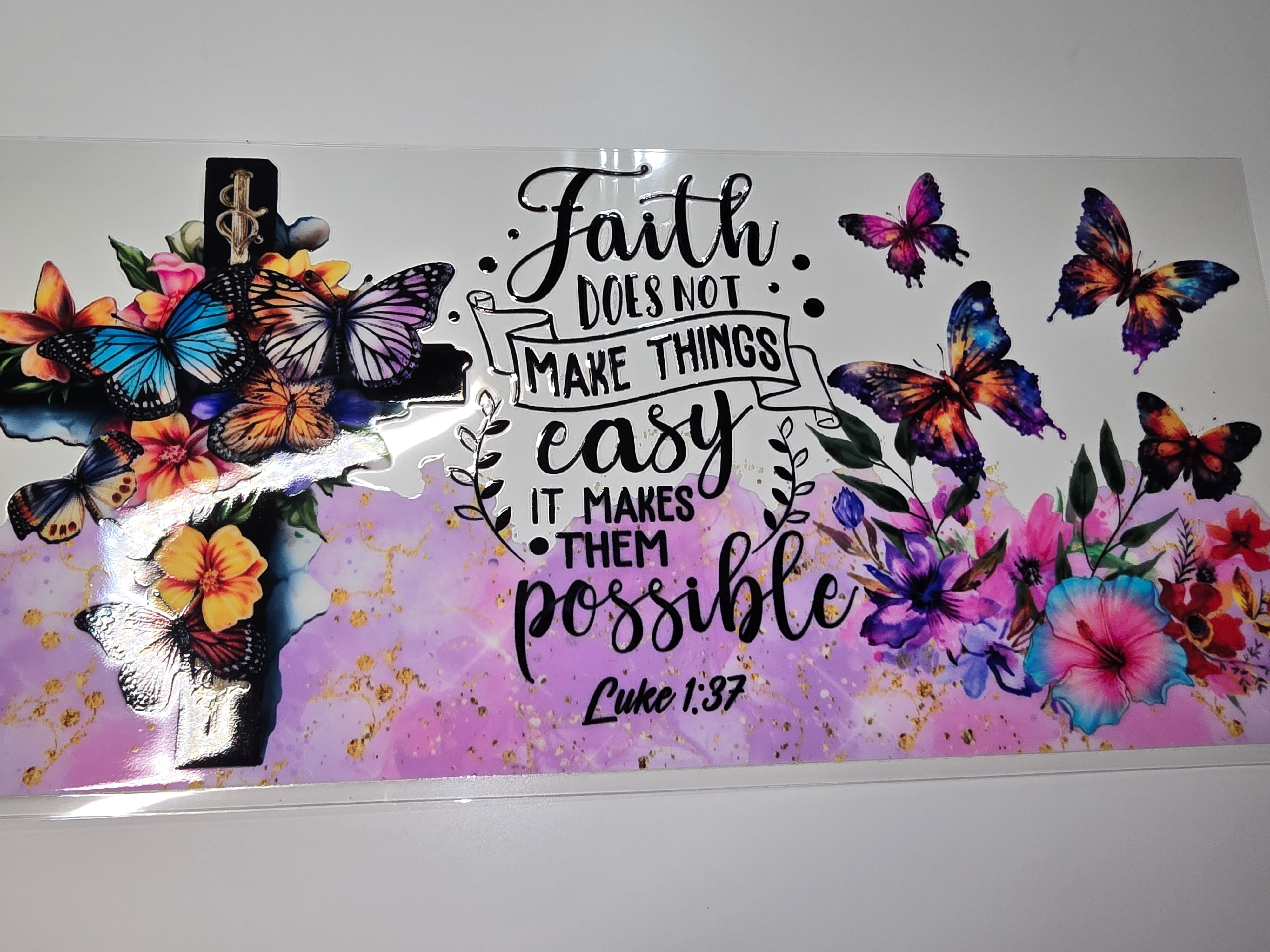 Faith does not make things easy, it makes them possible.