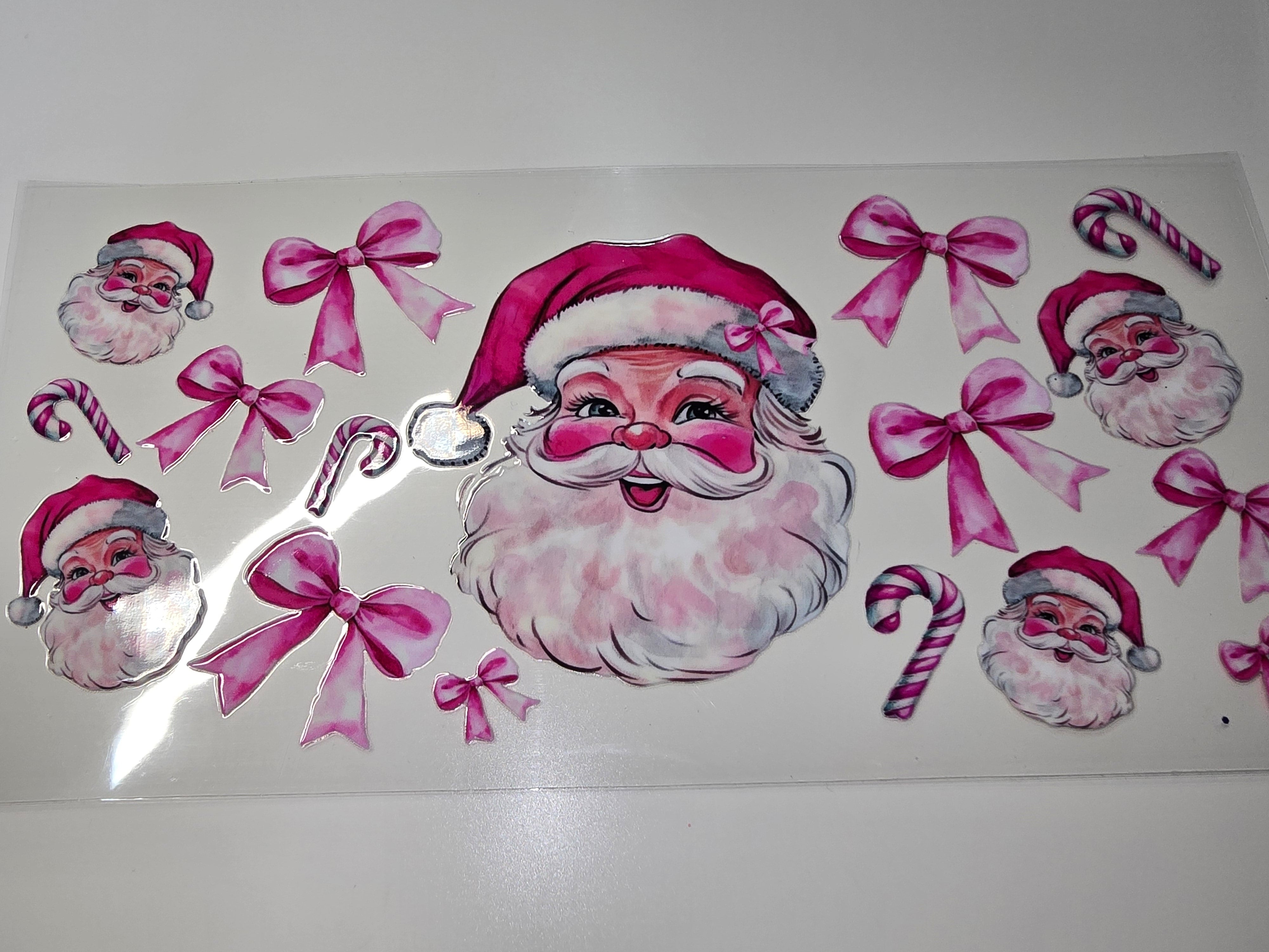 Santa w/Pink Bows