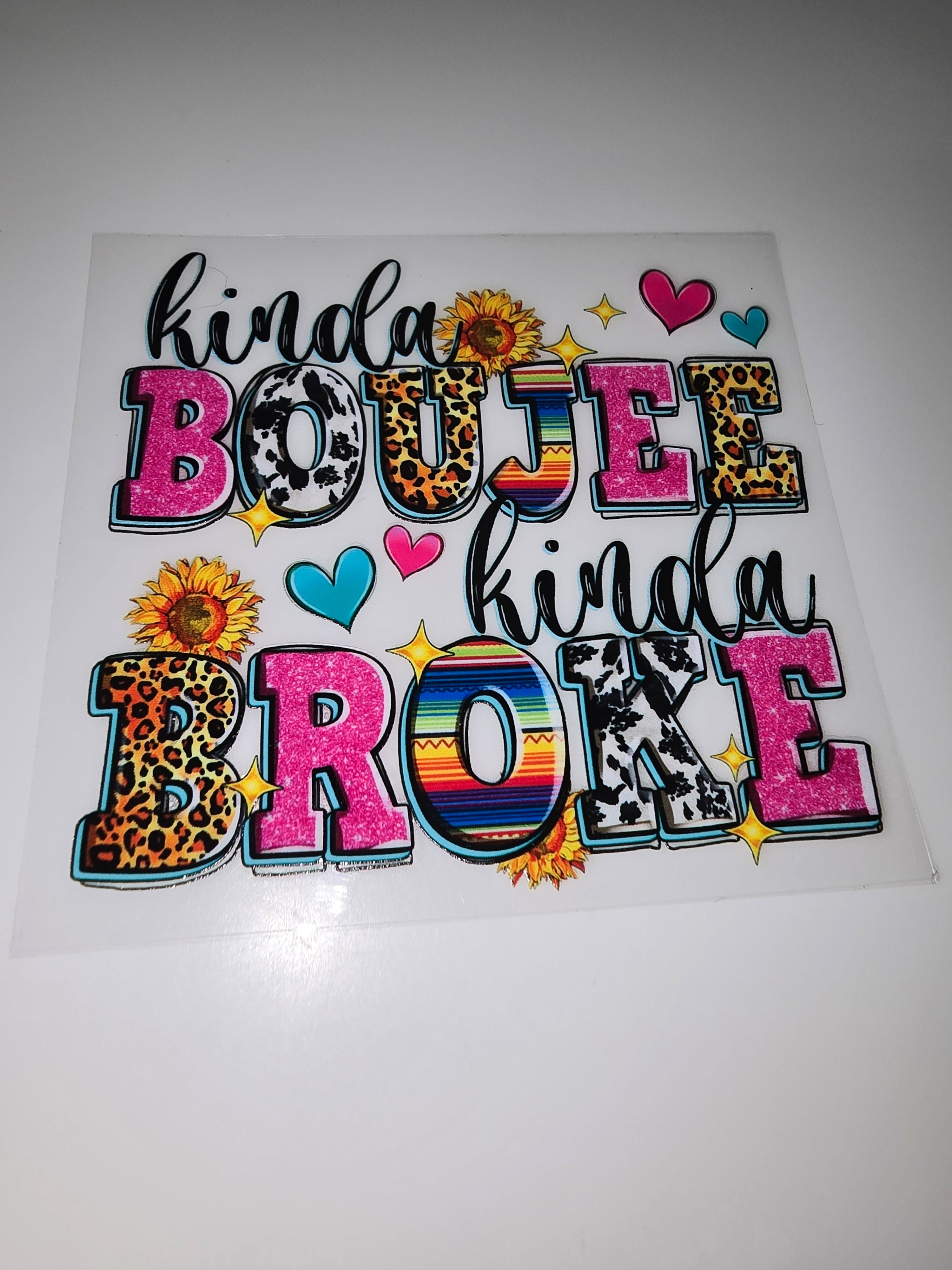 Kinda boujee kinda broke