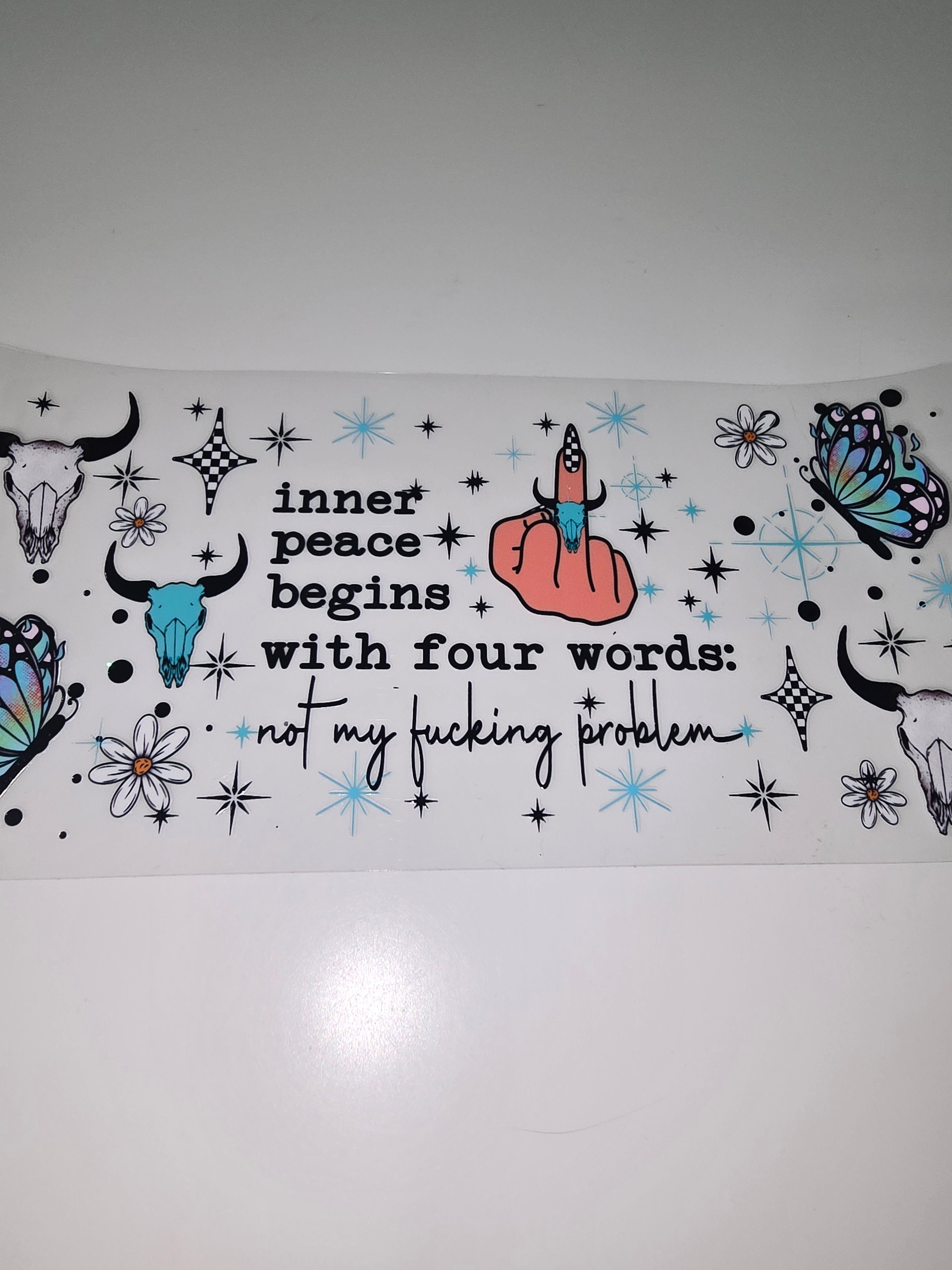 Inner Peace begins with four words... not my f*** problem