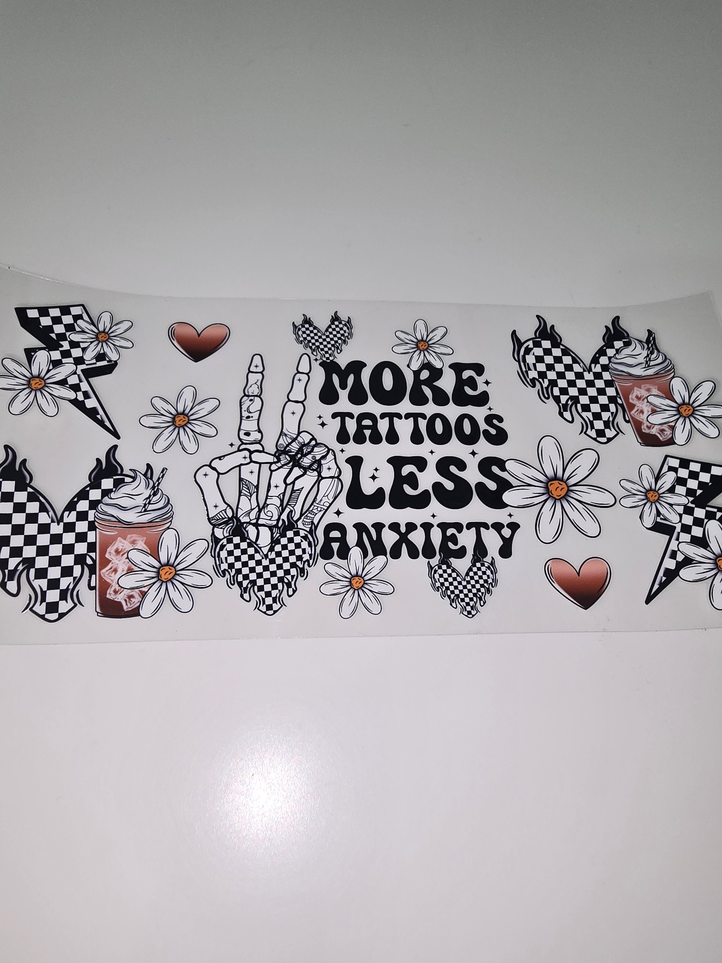 More tattoos, less anxiety