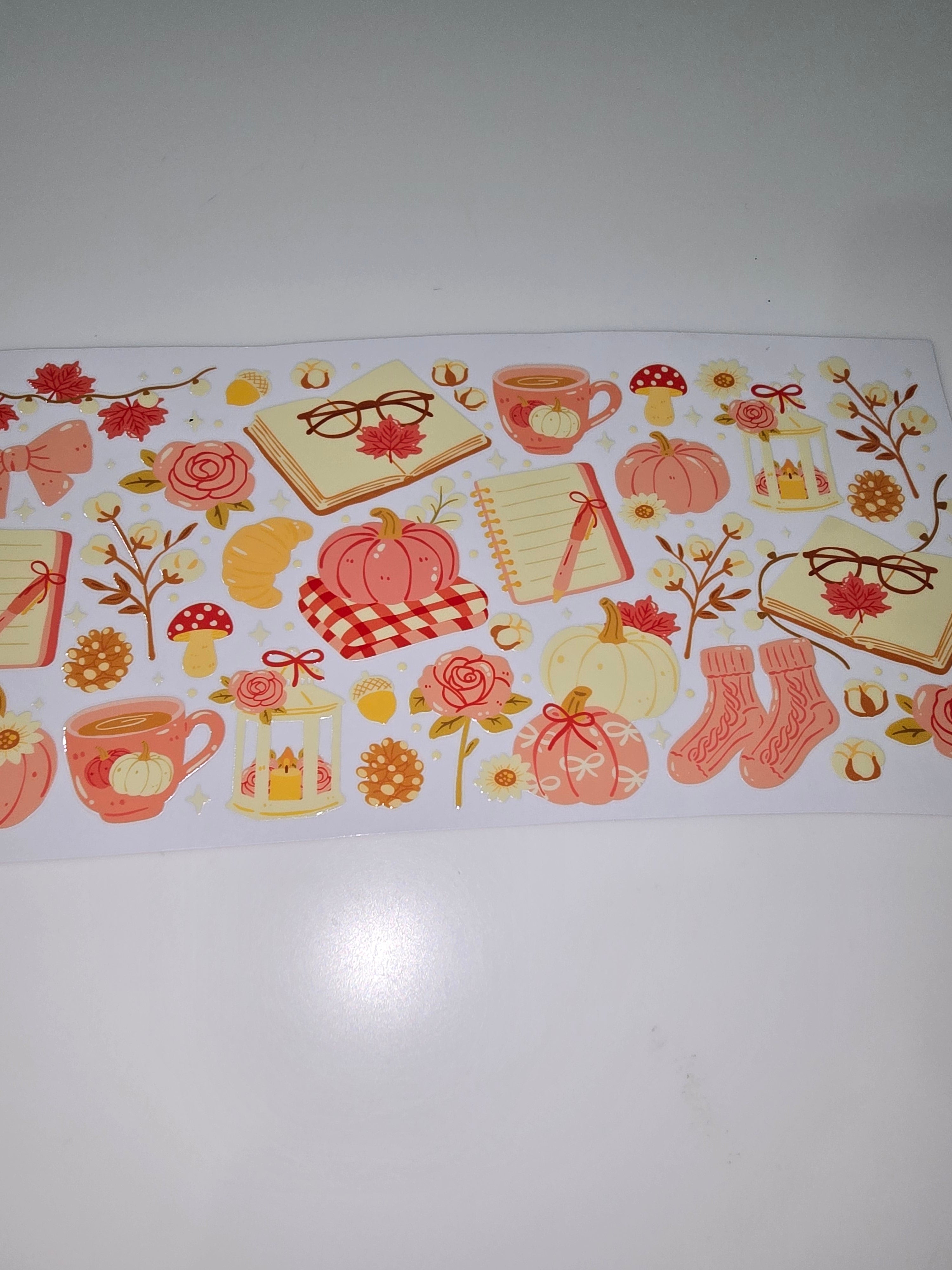 40 oz Books Coffee Pumpkins in the Fall