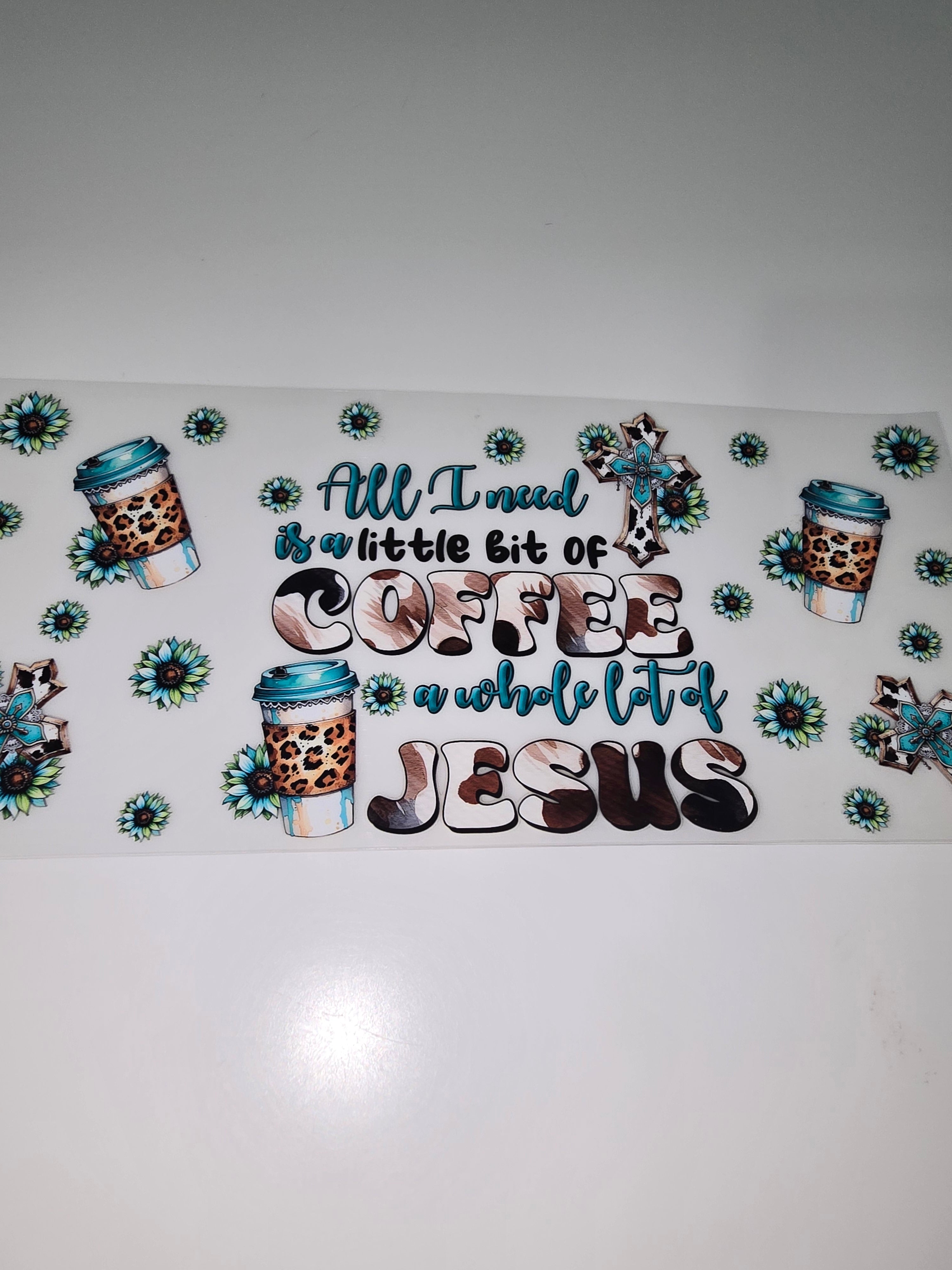 All I need is coffee and jesus