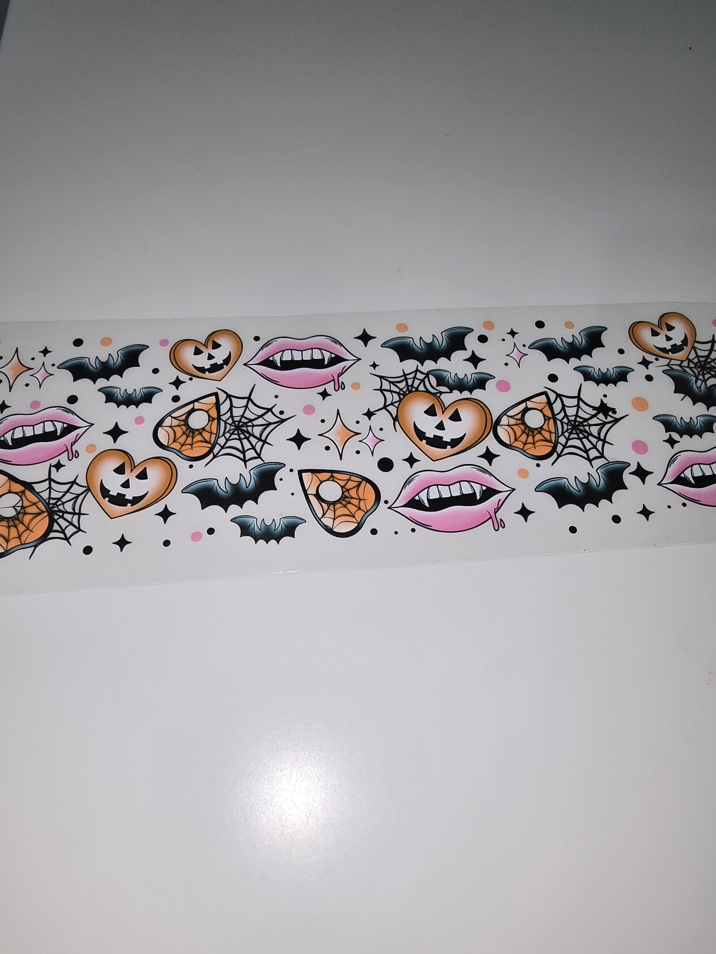 40 oz Halloween & Tattoos (Bottom Piece--can go with top, or alone)