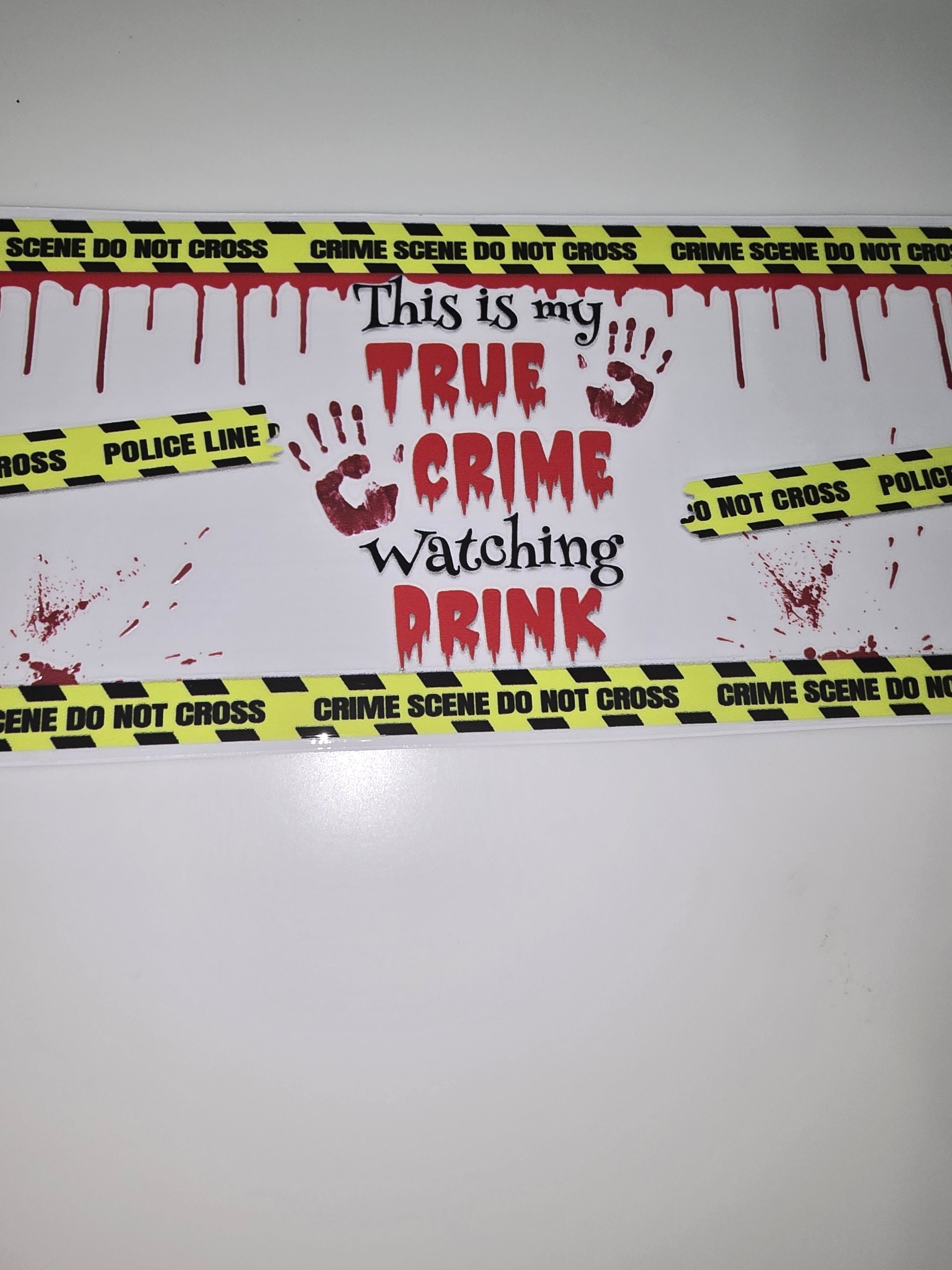 This is my true crime watching drink