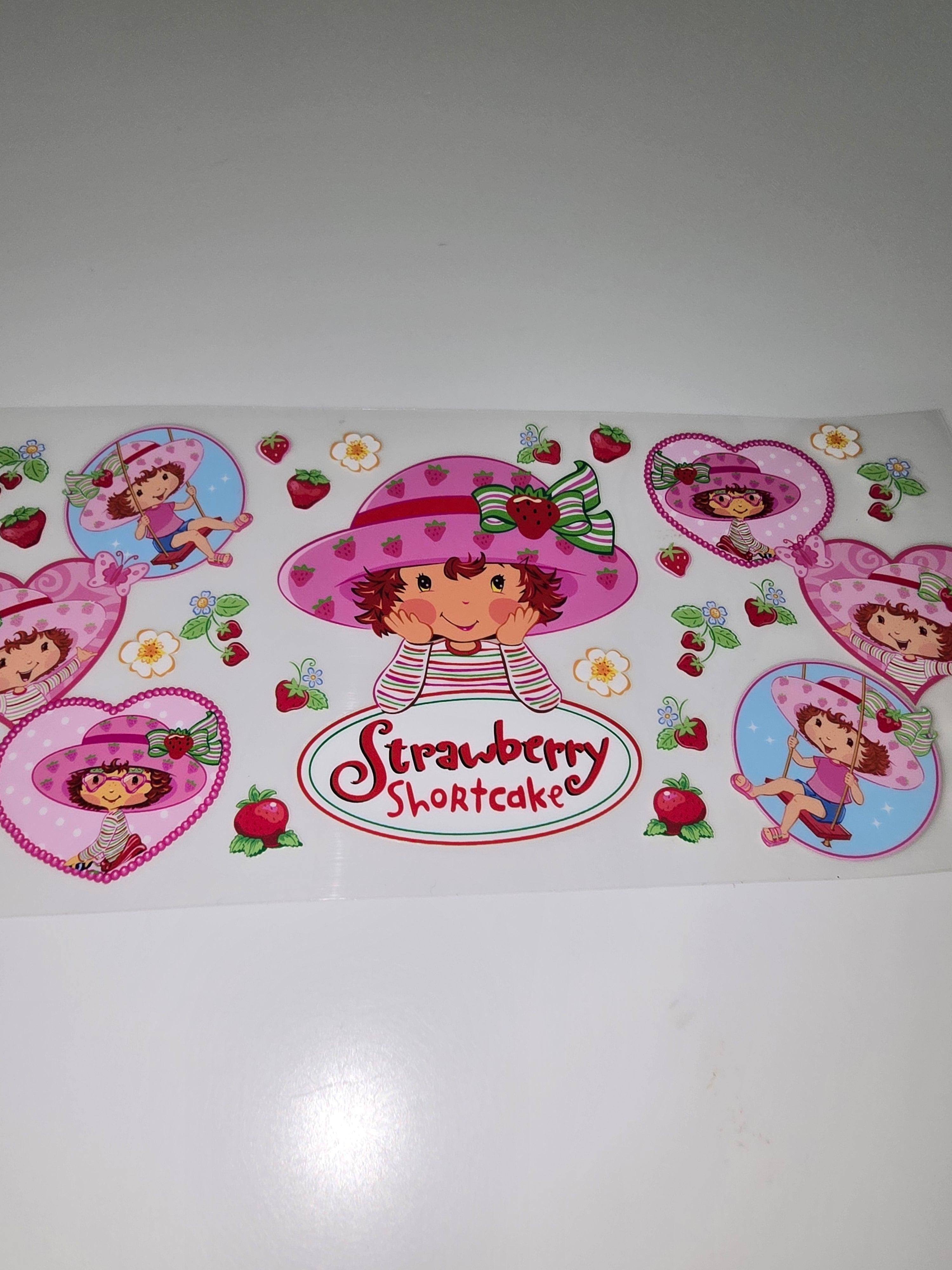 Strawberry having fun