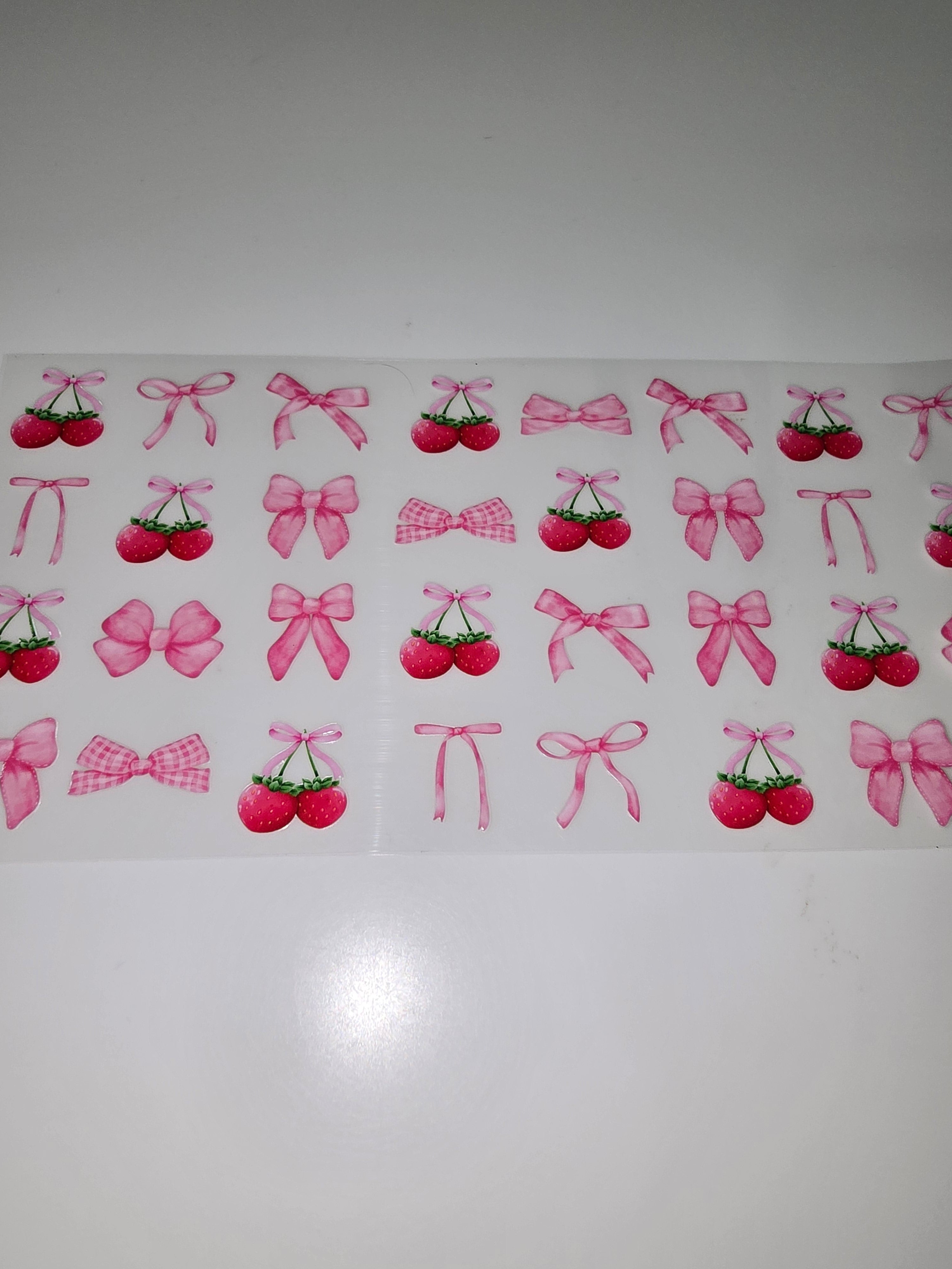 Cherries & Bows & Pink