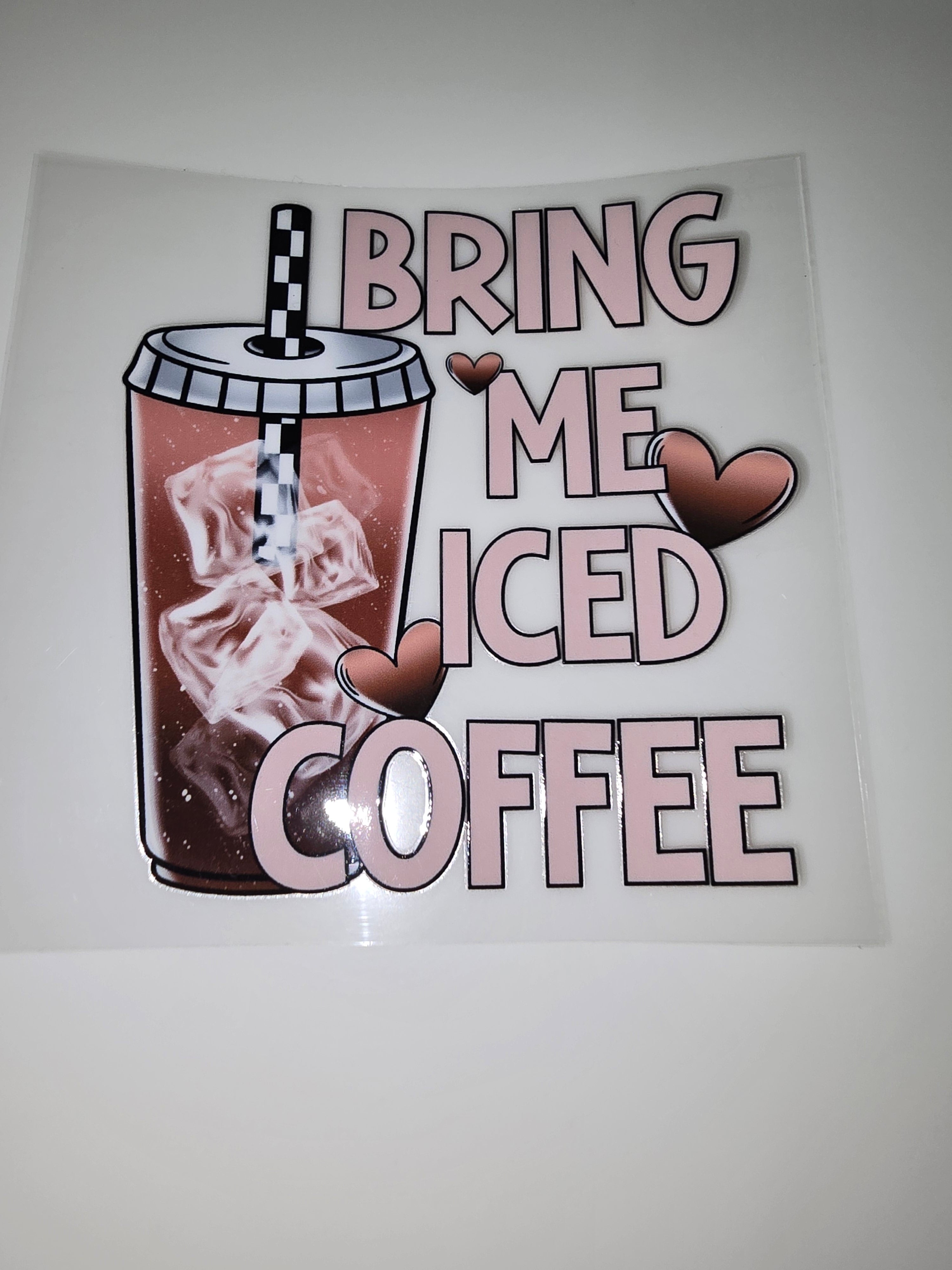 Bring me iced coffee