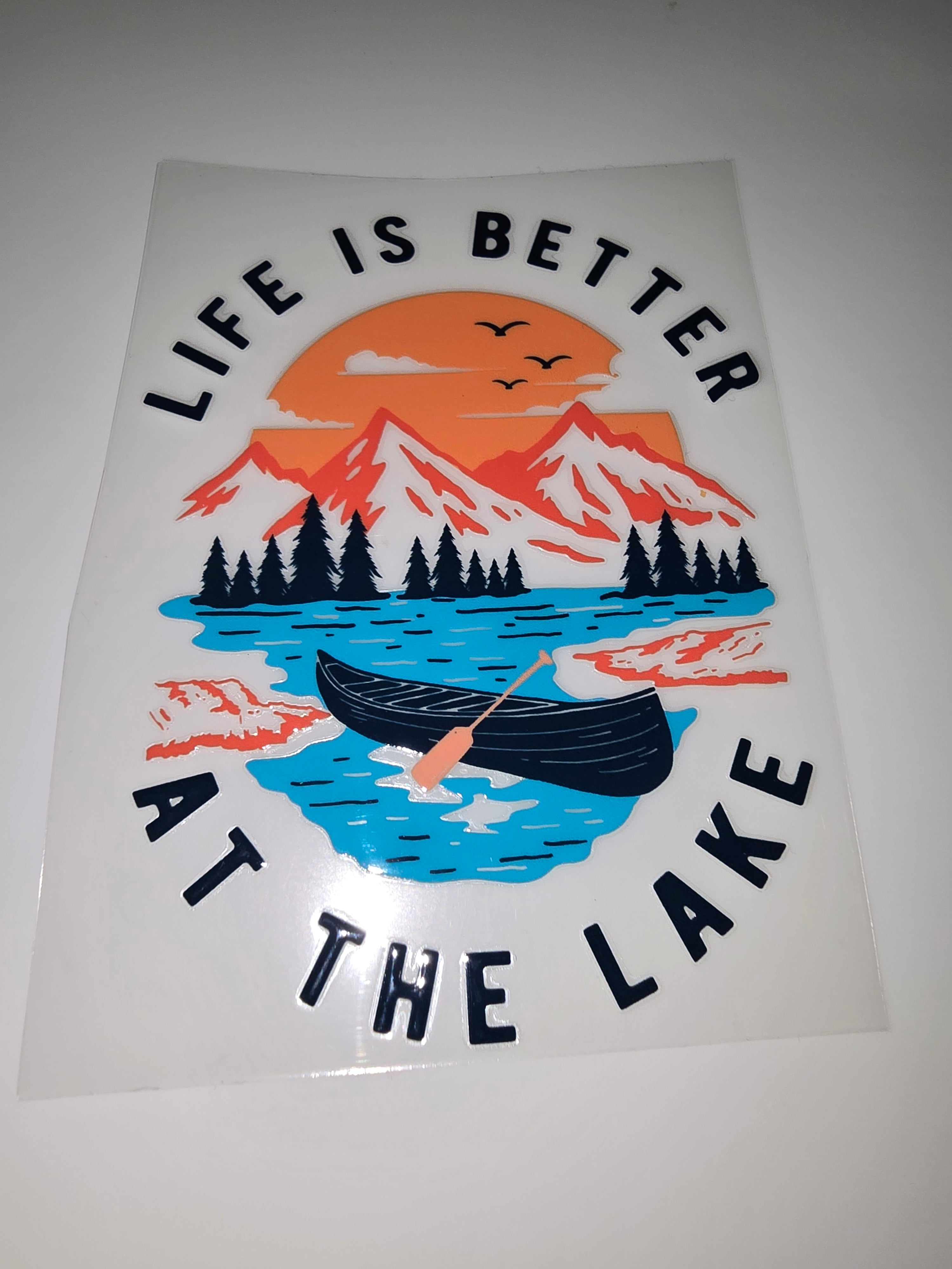 LIfe is better at the lake