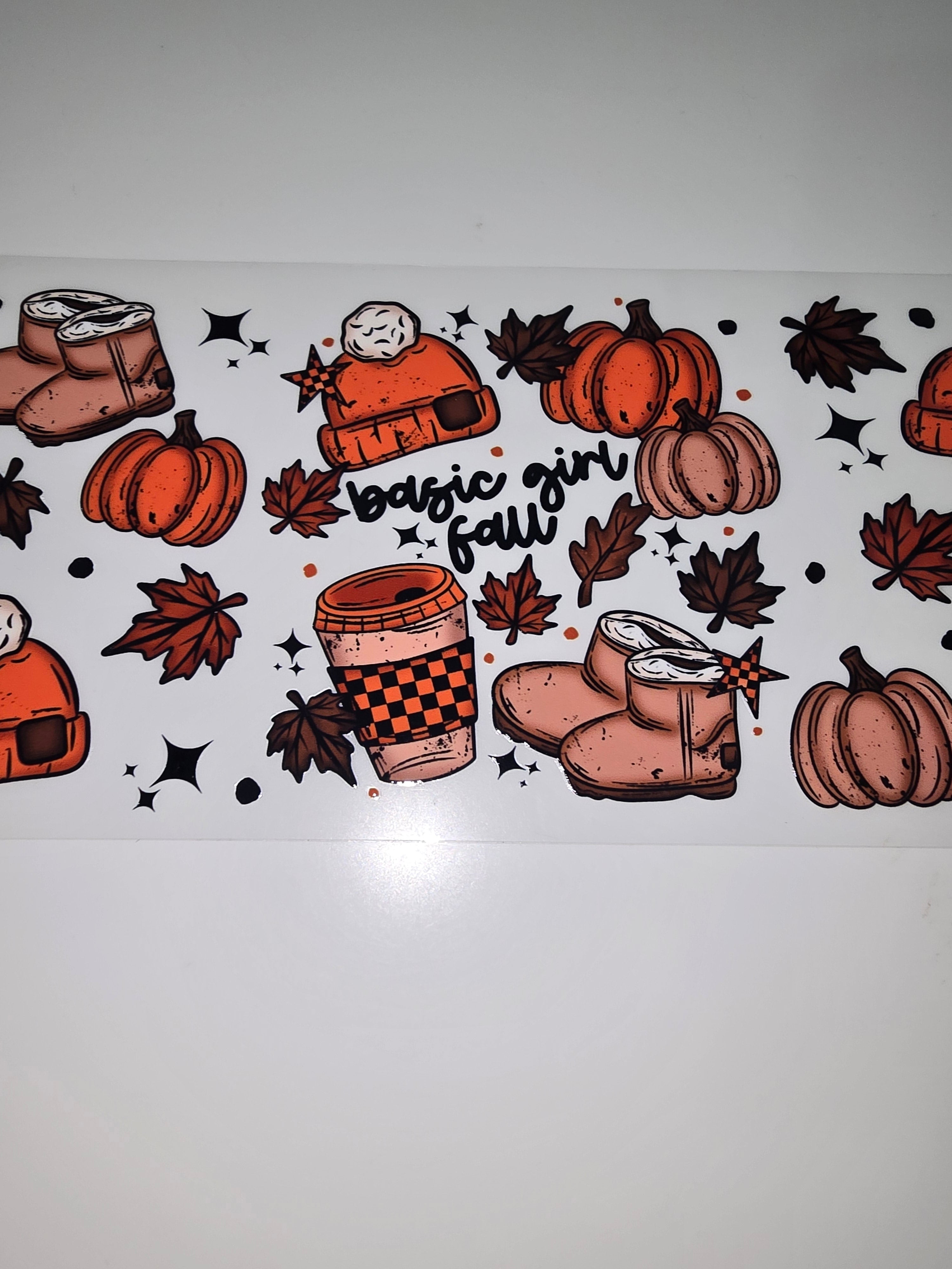 Basic girl fall