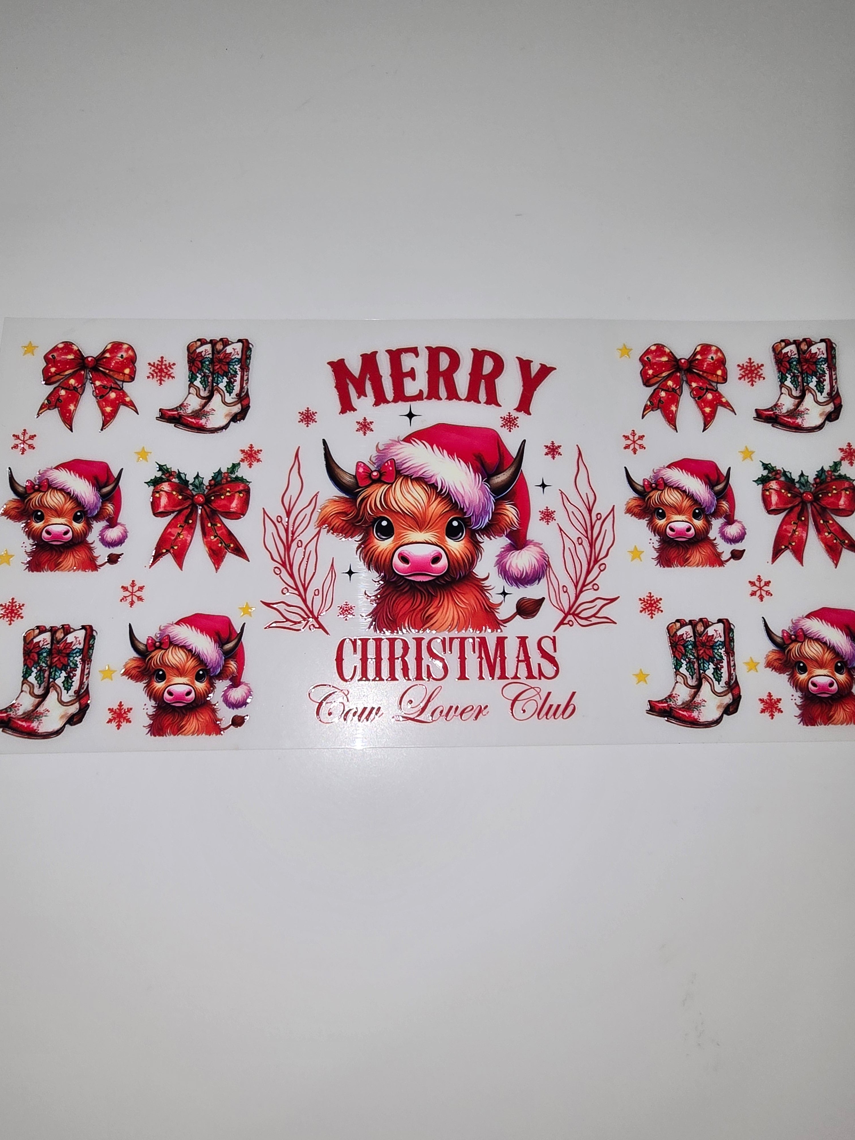 Merry Christmas Cow Lover Club