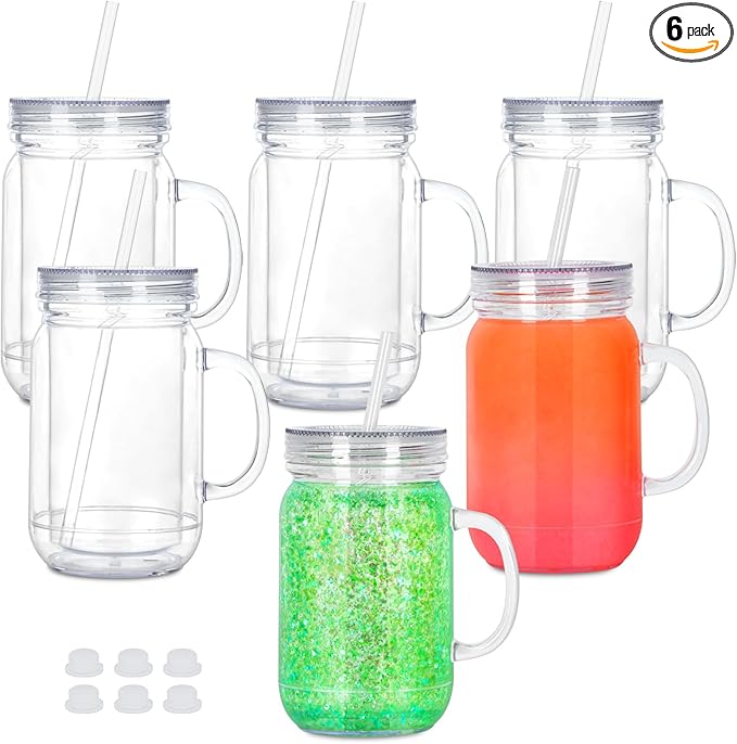 20 oz Mason Jar Tumblers
