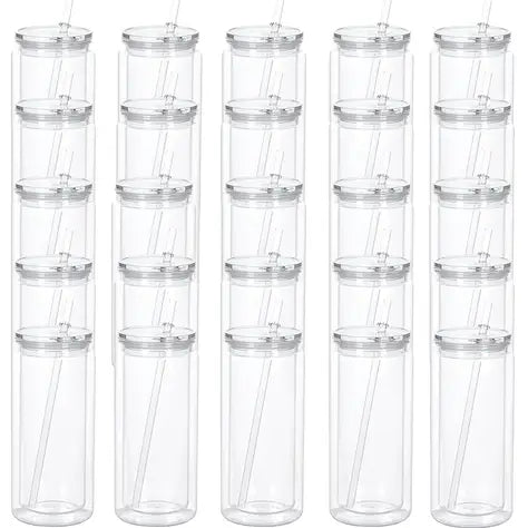 20 oz Acrylic Snow Globe Cup